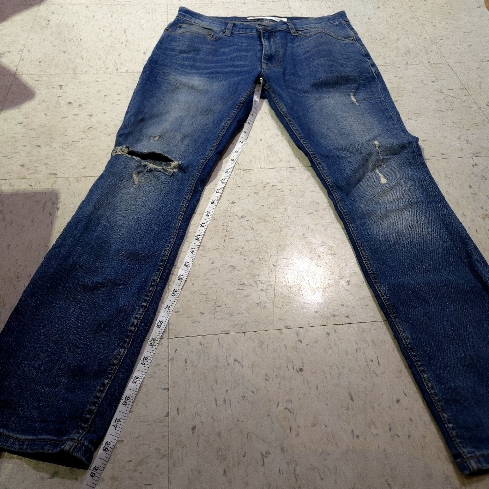 Burton | Blue Skinny Distressed Jeans - Picture 10 of 10